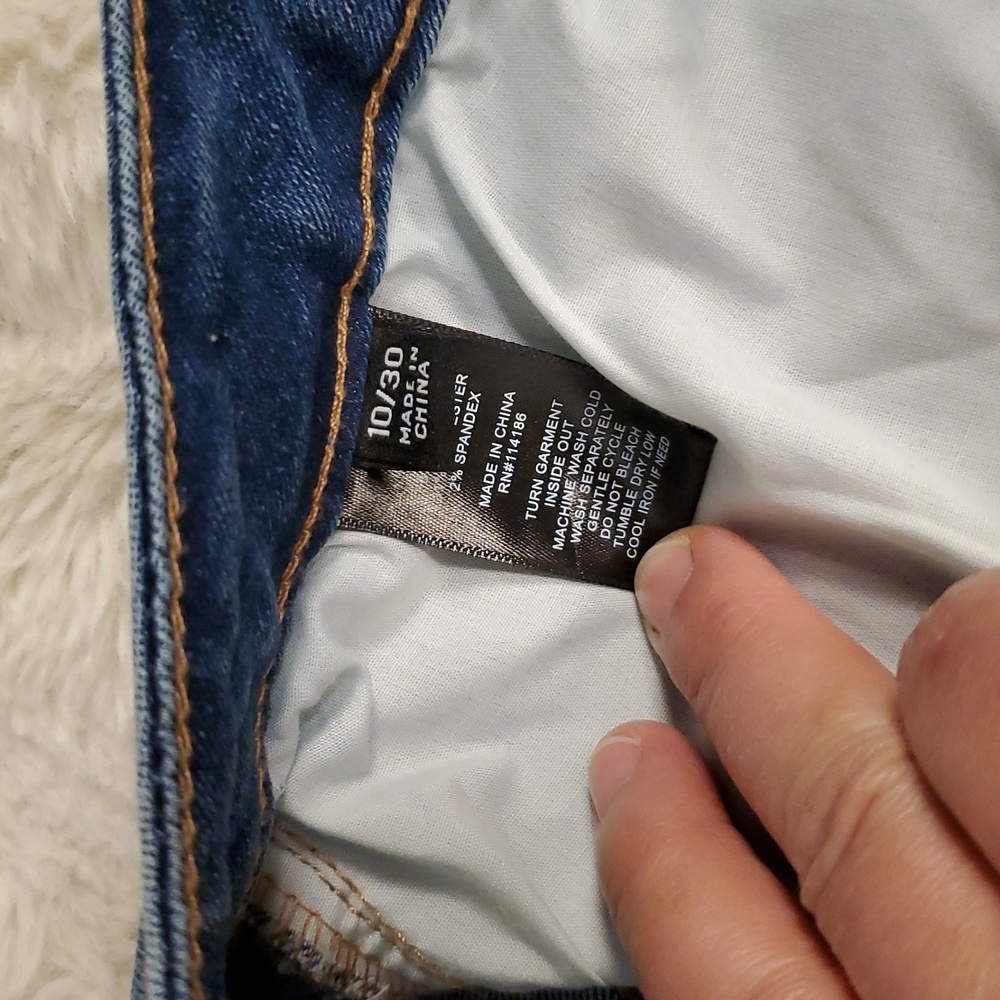 Frye High Waisted Denim Jeans 10/30 - Picture 5 of 12